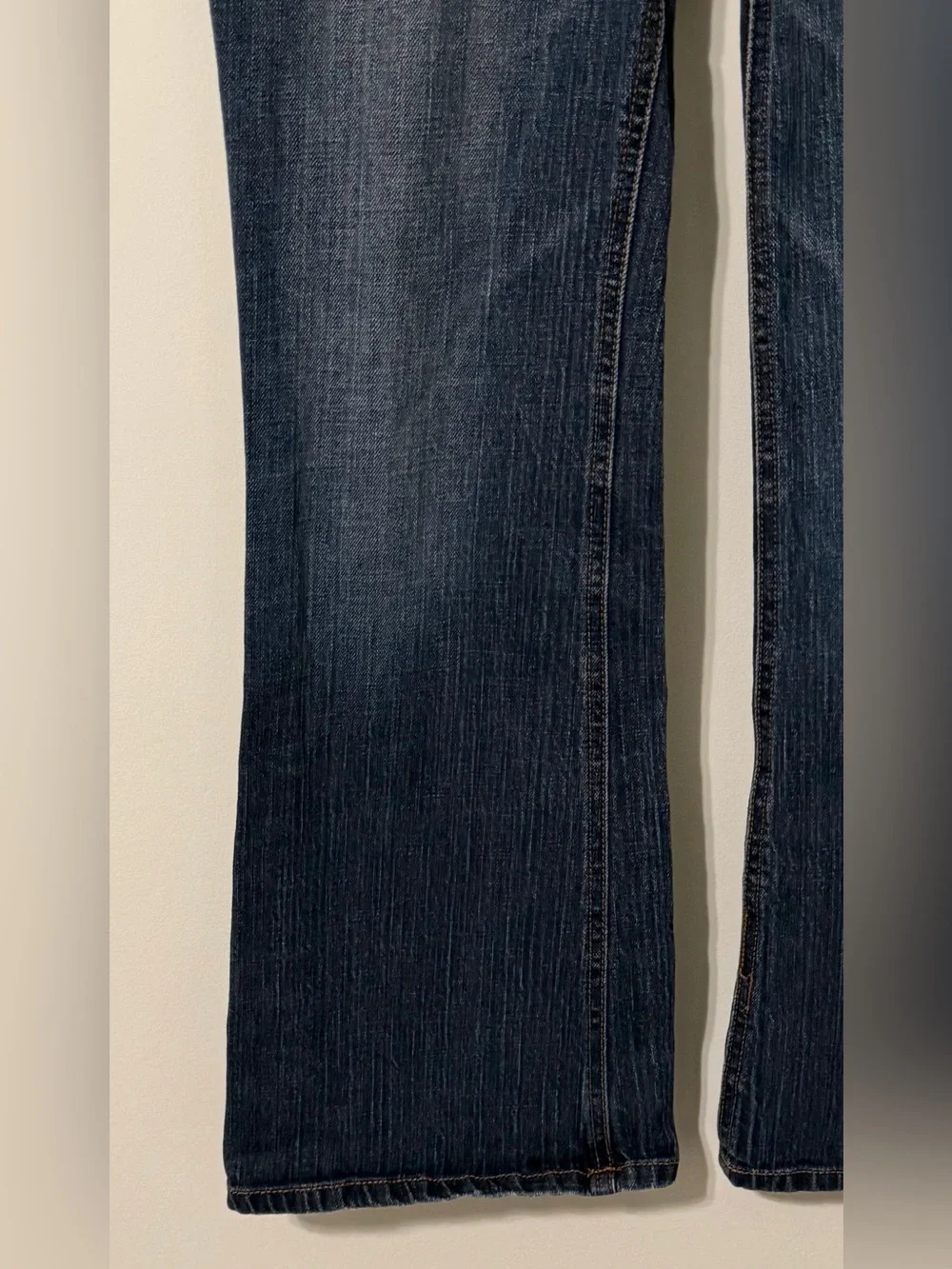Tilt Huntington Flare Jeans Womens Size 7 Short Blue Stretch Low Rise Y2K